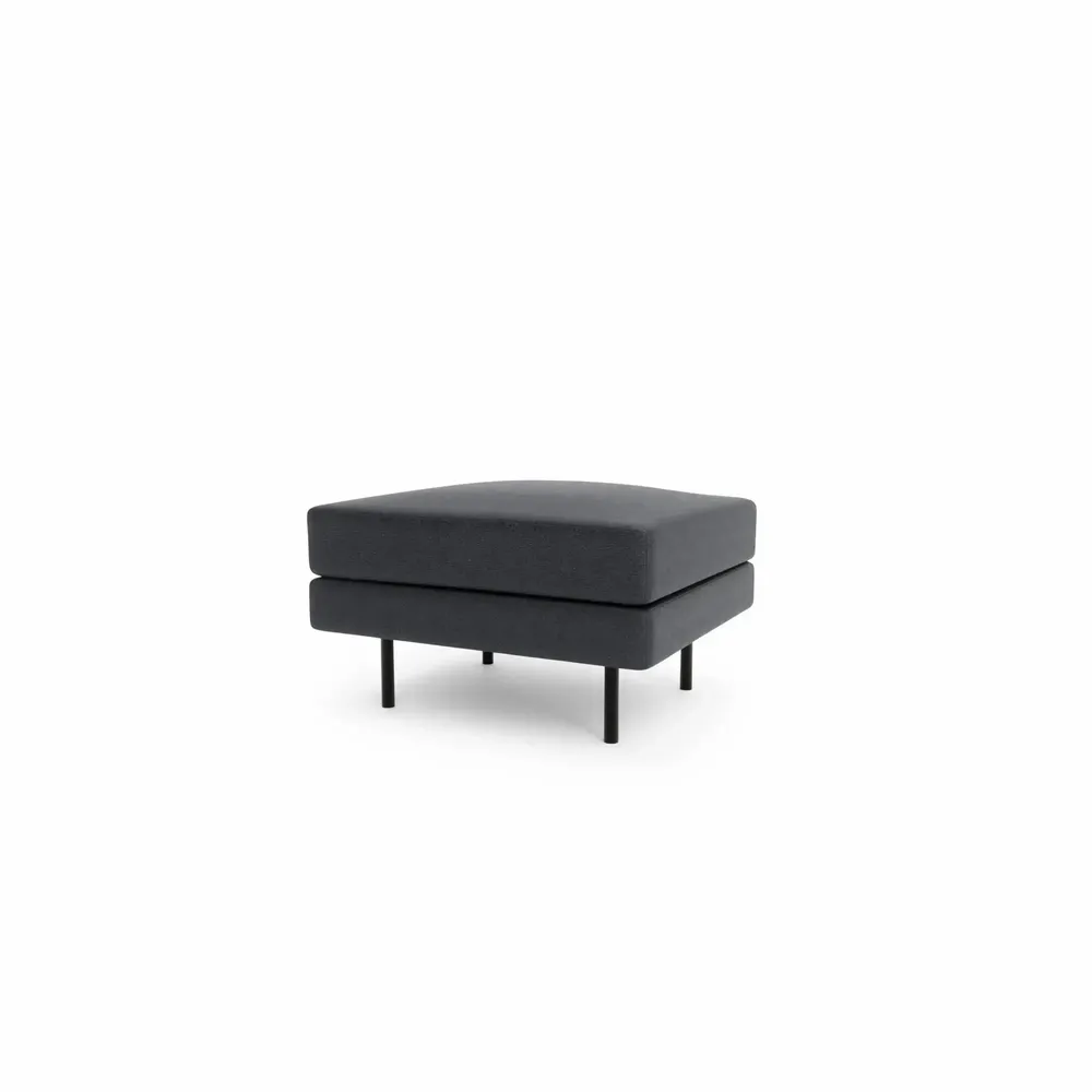 Sofas for hospitalities & contracts - Pouf CHELSEA - Grey - CITY SOFA