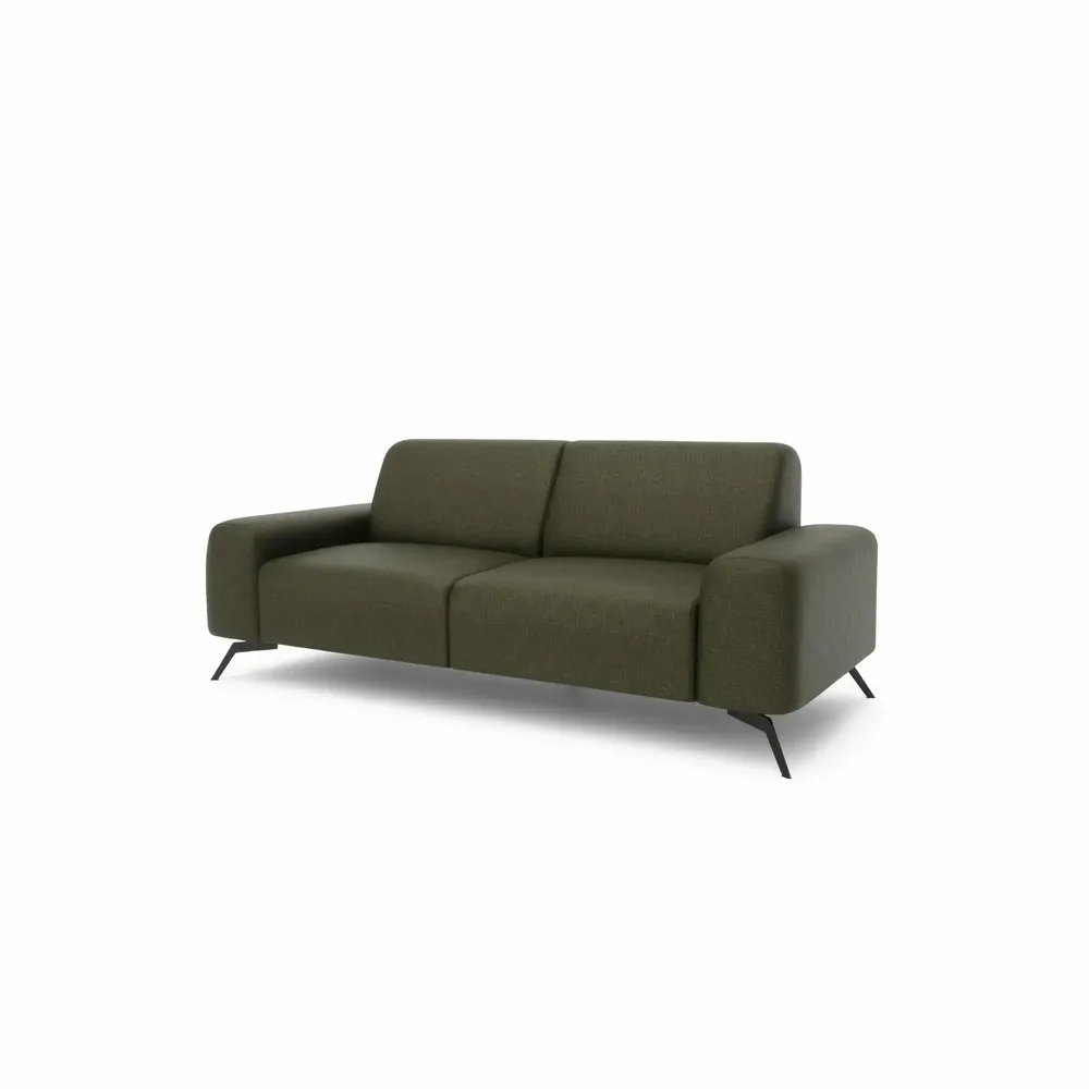 Sofas for hospitalities & contracts - 2-Seater Sofa SOHO - Green - CITY SOFA