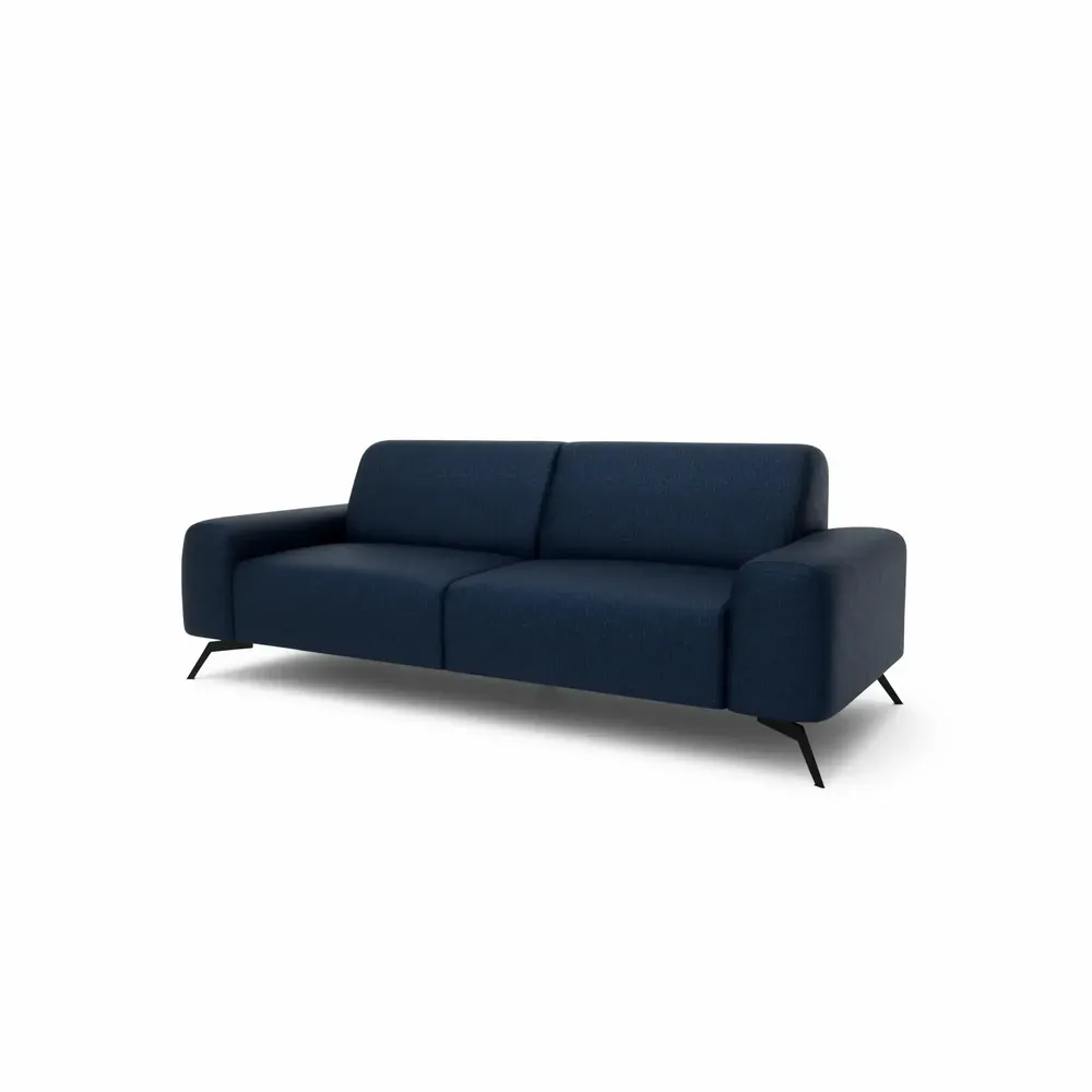 Sofas for hospitalities & contracts - 3-Seater Sofa SOHO - Deep Blue - CITY SOFA
