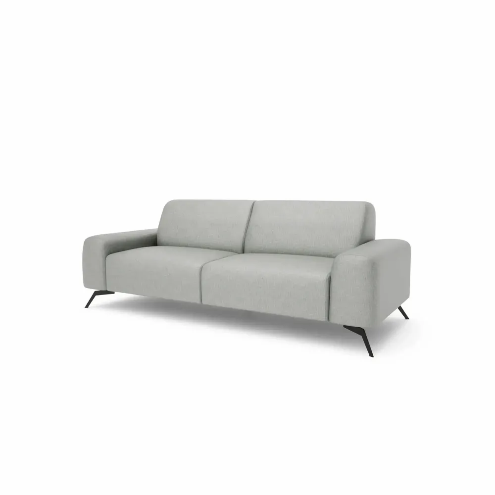 Sofas for hospitalities & contracts - 3-Seater Sofa SOHO - Silver - CITY SOFA