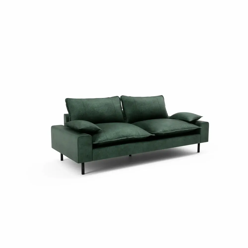 Sofas for hospitalities & contracts - 2-Seater Sofa AVENTINE - Green - CITY SOFA