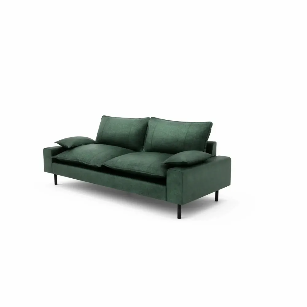 Sofas for hospitalities & contracts - 2-Seater Sofa AVENTINE - Green - CITY SOFA
