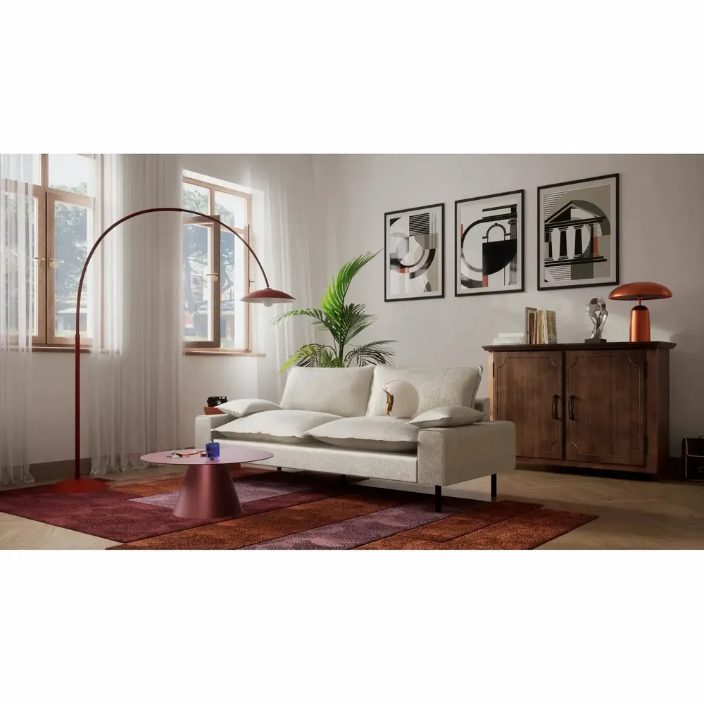 Sofas for hospitalities & contracts - 2-Seater Sofa AVENTINE - Cream - CITY SOFA