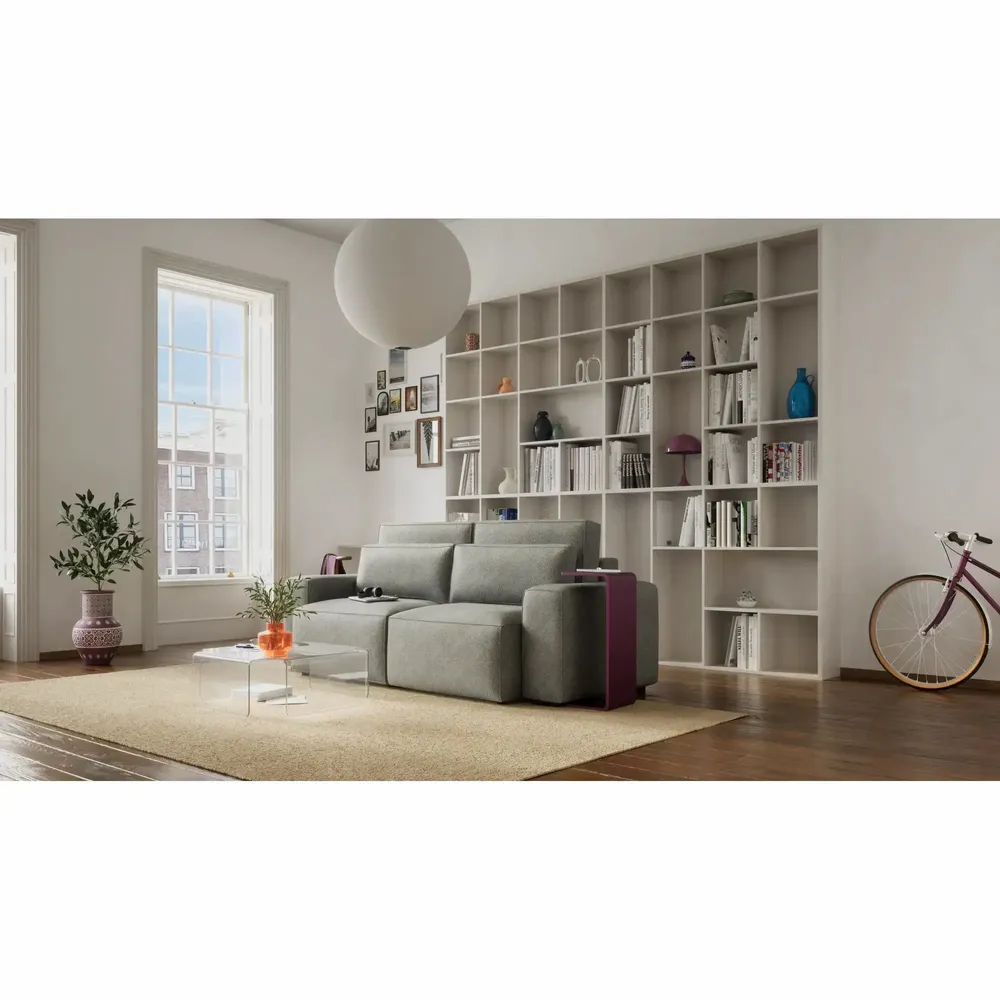Sofas for hospitalities & contracts - 3-Seater Sofa Bed JORDAAN - Ash - CITY SOFA