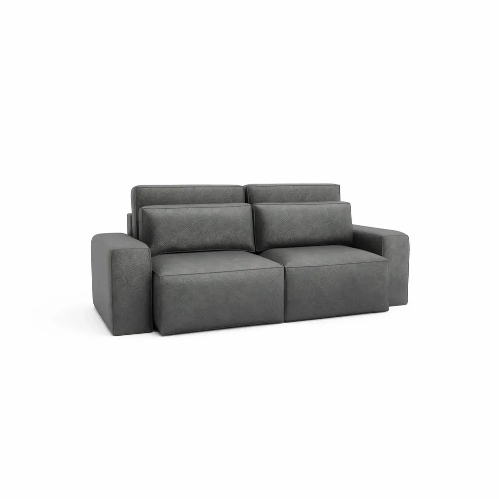 Sofas for hospitalities & contracts - 3-Seater Sofa Bed JORDAAN - Grey - CITY SOFA