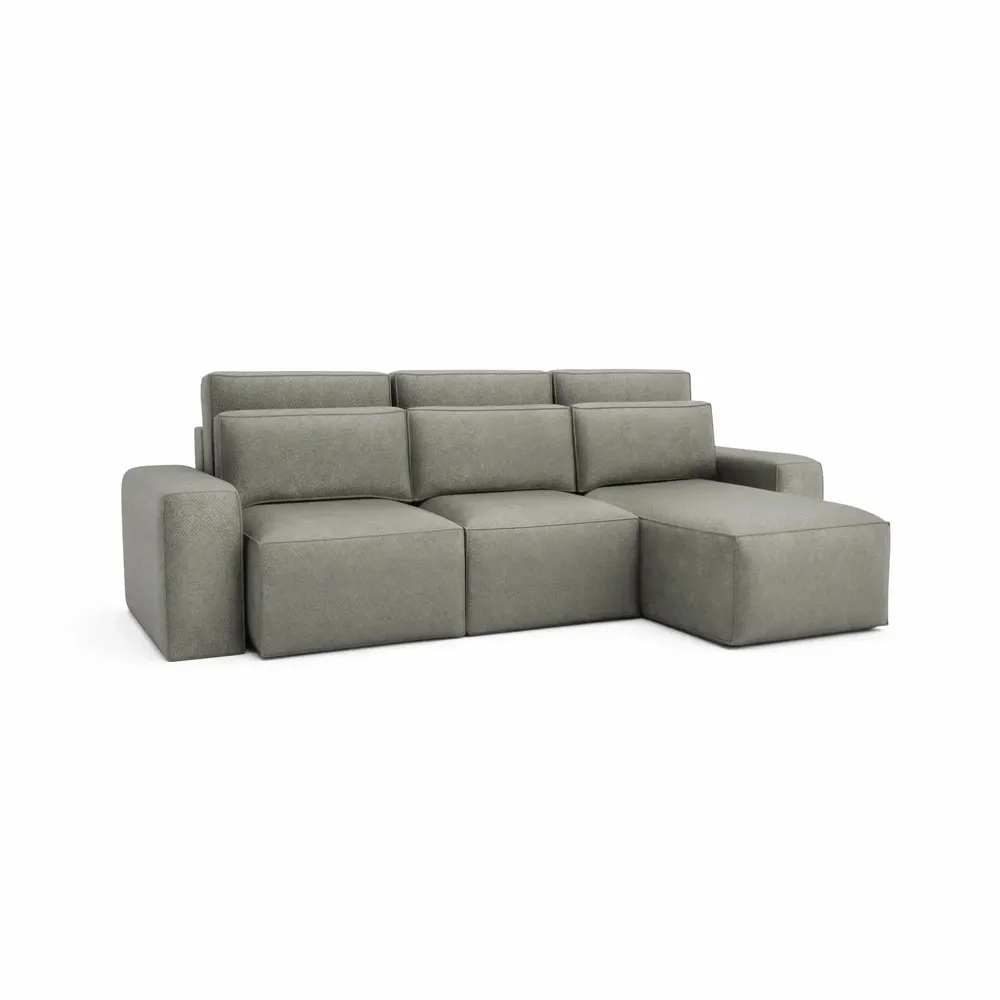 Sofas for hospitalities & contracts - Universal Corner Sofa Bed JORDAAN - Ash - CITY SOFA