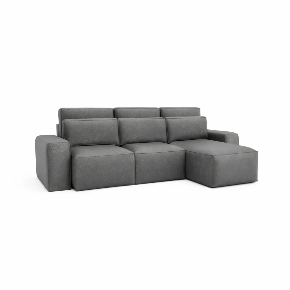 Sofas for hospitalities & contracts - Universal Corner Sofa Bed JORDAAN - Grey - CITY SOFA