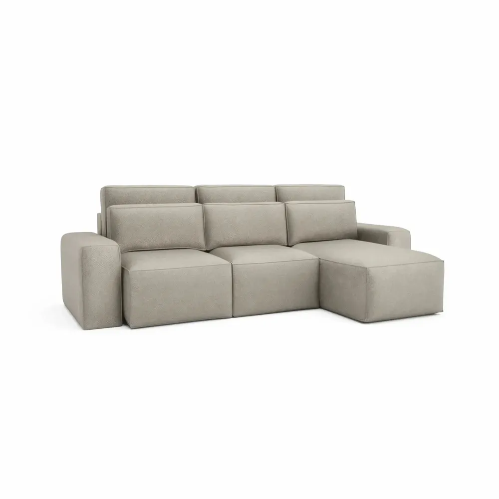 Sofas for hospitalities & contracts - Universal Corner Sofa Bed JORDAAN - Cream - CITY SOFA