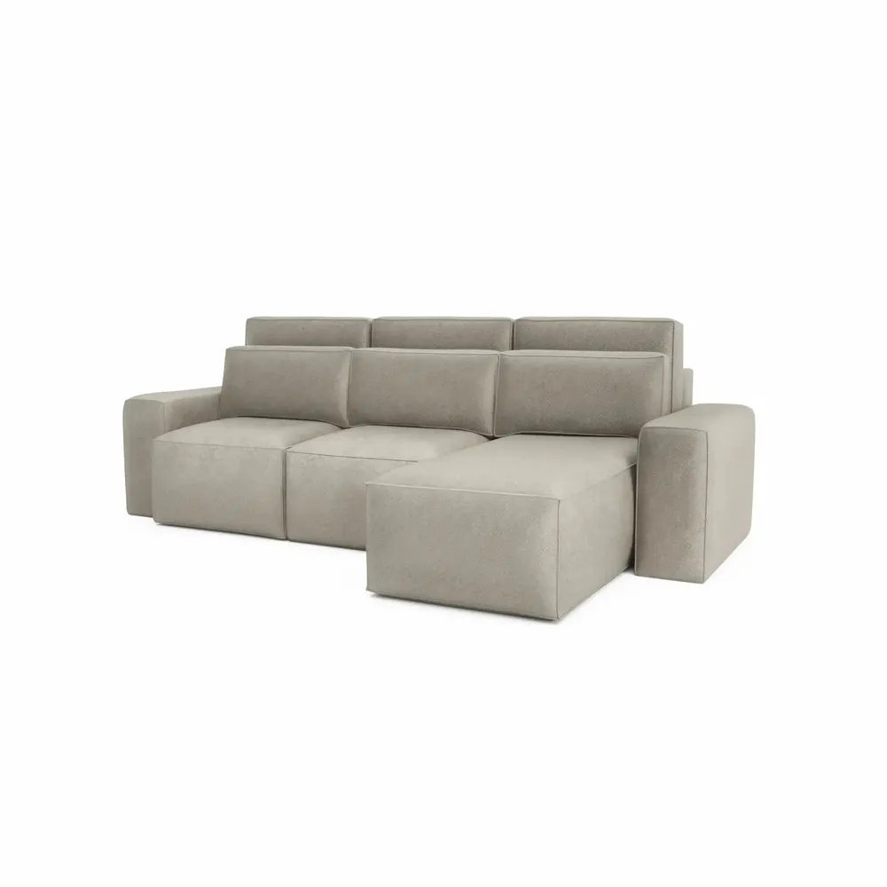 Sofas for hospitalities & contracts - Universal Corner Sofa Bed JORDAAN - Cream - CITY SOFA
