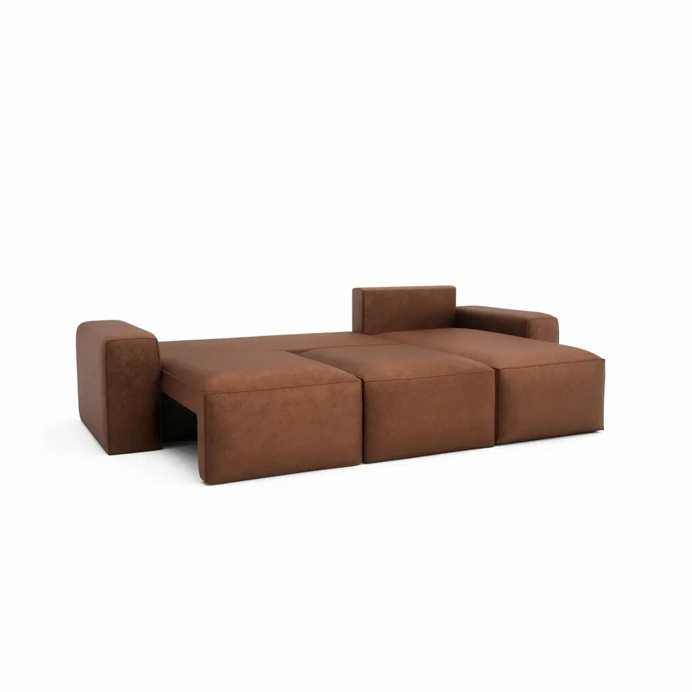 Sofas for hospitalities & contracts - Universal Corner Sofa Bed JORDAAN - Brick - CITY SOFA