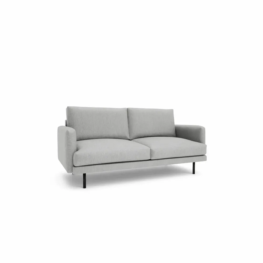 Canapés pour collectivités - Canapé 3 places BRERA - Gris - CITY SOFA