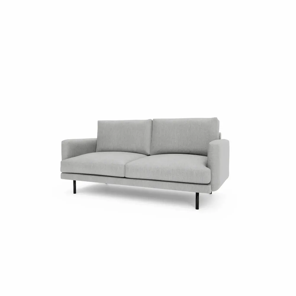 Canapés pour collectivités - Canapé 3 places BRERA - Gris - CITY SOFA