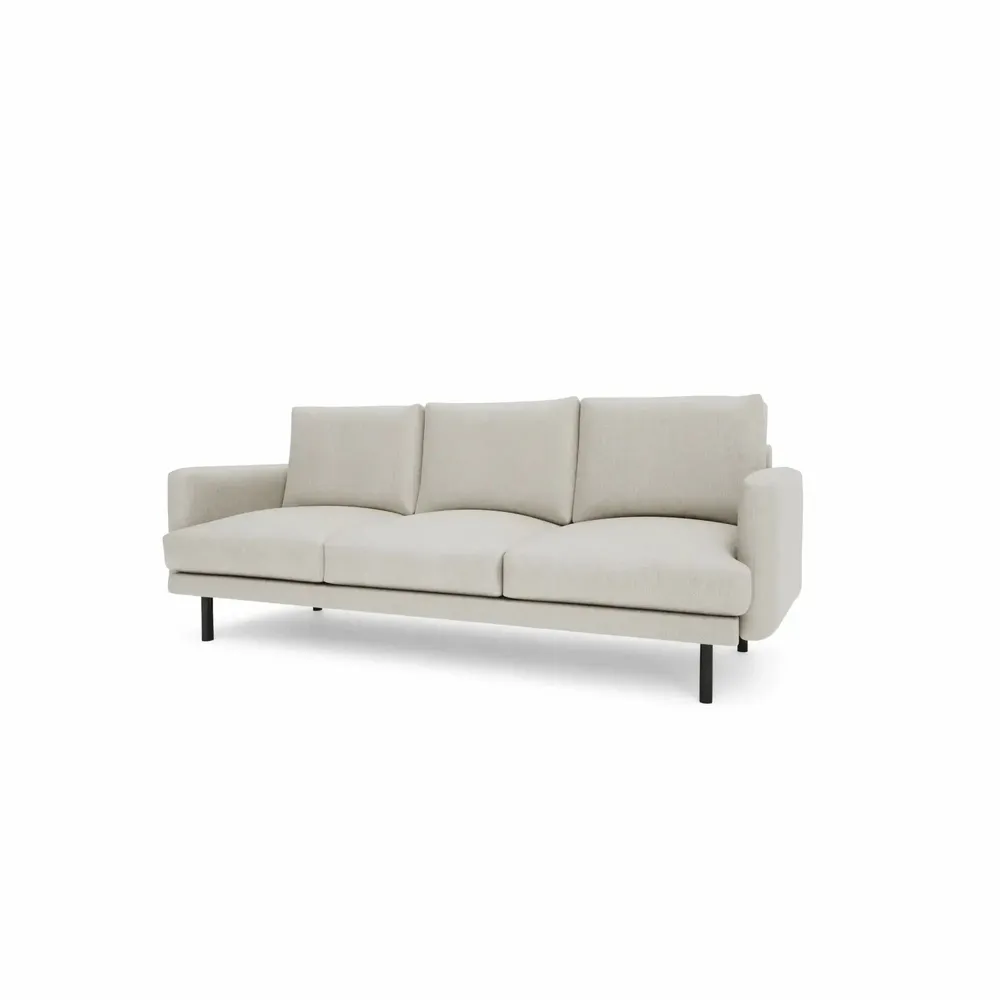 Canapés pour collectivités - Canapé 4 places BRERA - Beige - CITY SOFA