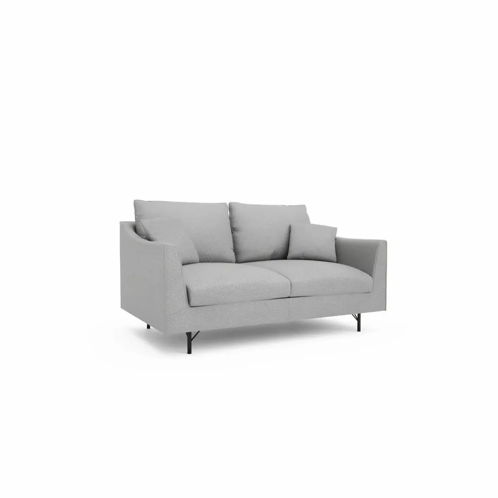 Sofas for hospitalities & contracts - 2-Seater Sofa ALFAMA - Grey - CITY SOFA