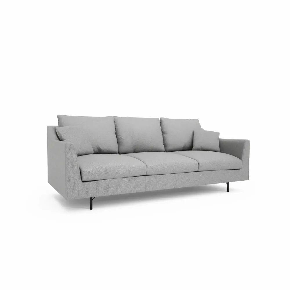 Sofas for hospitalities & contracts - 3-Seater Sofa ALFAMA - Grey - CITY SOFA
