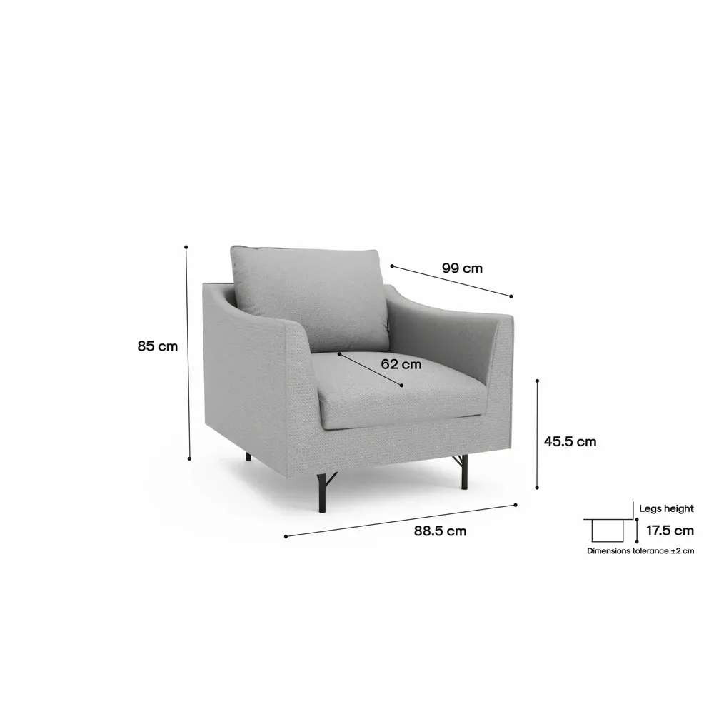Fauteuils pour collectivités - Fauteuil ALFAMA - Gris - CITY SOFA