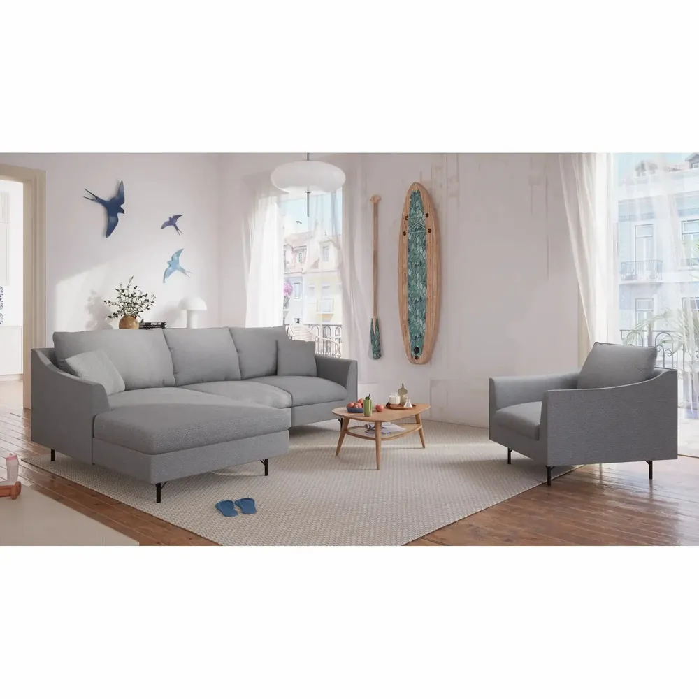 Fauteuils pour collectivités - Fauteuil ALFAMA - Gris - CITY SOFA