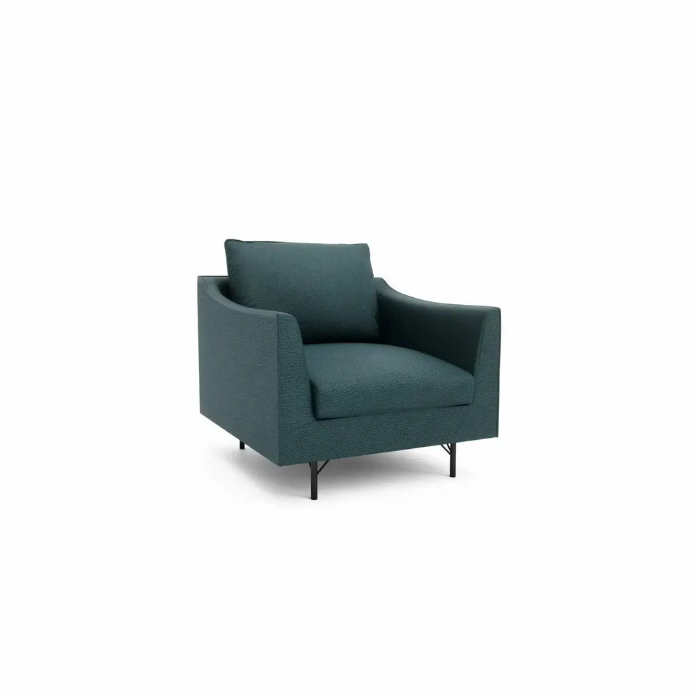 Lounge chairs for hospitalities & contracts - Armchair ALFAMA - Deep Blue - CITY SOFA