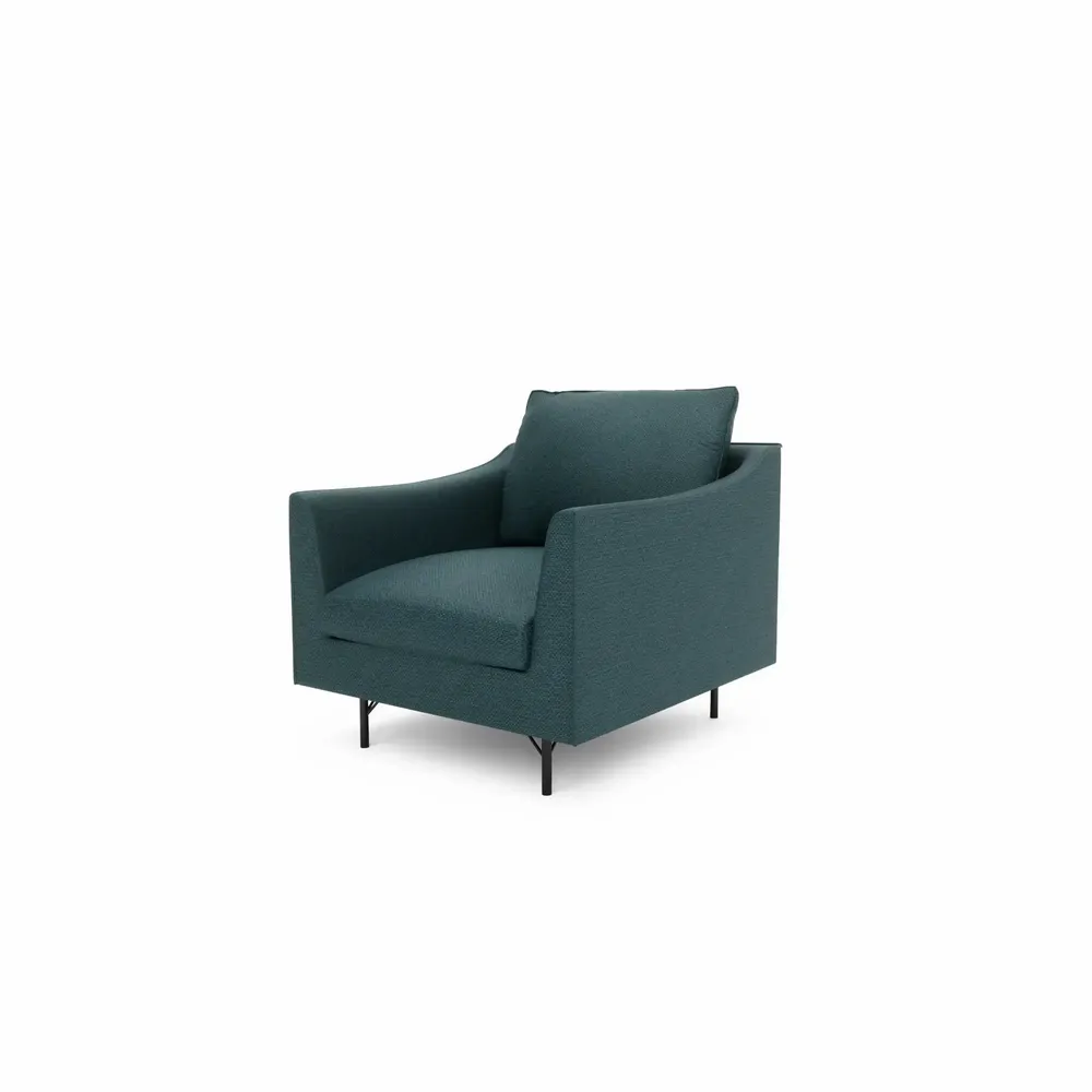 Lounge chairs for hospitalities & contracts - Armchair ALFAMA - Deep Blue - CITY SOFA