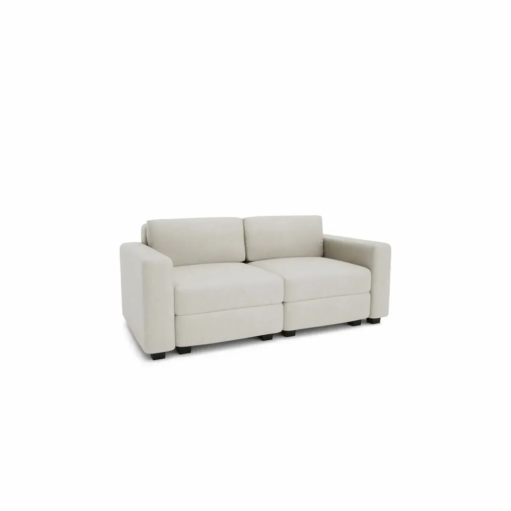 Sofas for hospitalities & contracts - 2-Seater Modular Sofa GRACIA - Cream Beige - CITY SOFA