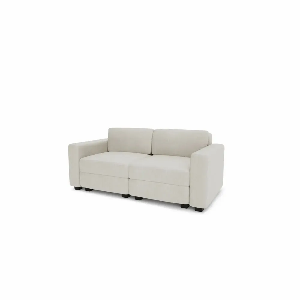 Sofas for hospitalities & contracts - 2-Seater Modular Sofa GRACIA - Cream Beige - CITY SOFA