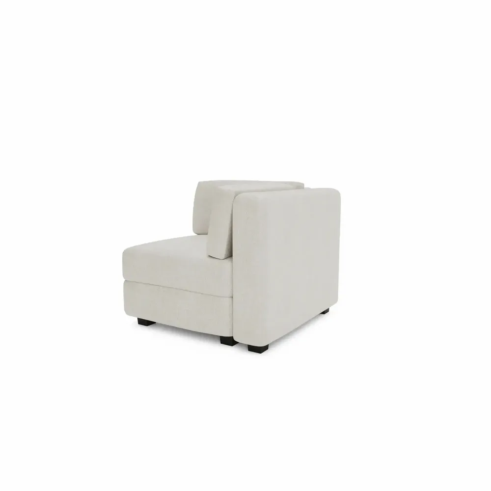 Canapés pour collectivités - Canapé modulable GRACIA - Module d'angle - Beige crème - CITY SOFA