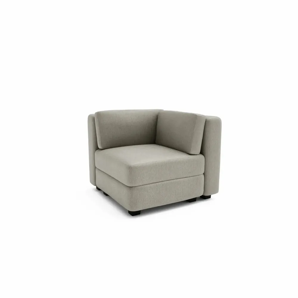 Sofas for hospitalities & contracts - Modular Sofa GRACIA - Corner Module - Beige Grey - CITY SOFA