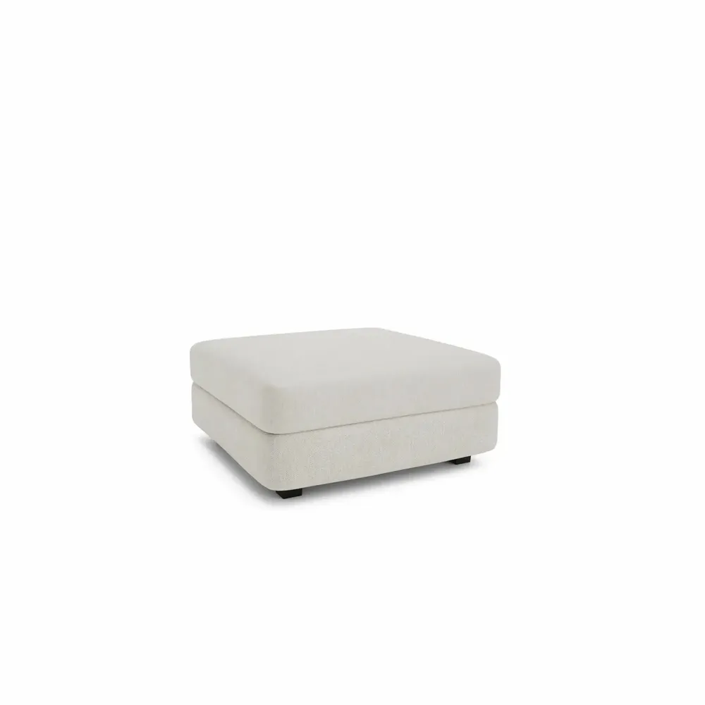 Sofas for hospitalities & contracts - Modular Sofa GRACIA - Large Pouf Module - Cream Beige - CITY SOFA