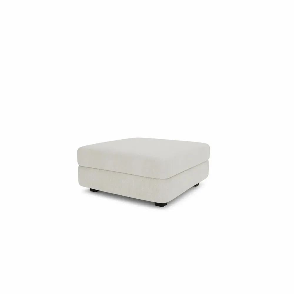 Sofas for hospitalities & contracts - Modular Sofa GRACIA - Large Pouf Module - Cream Beige - CITY SOFA