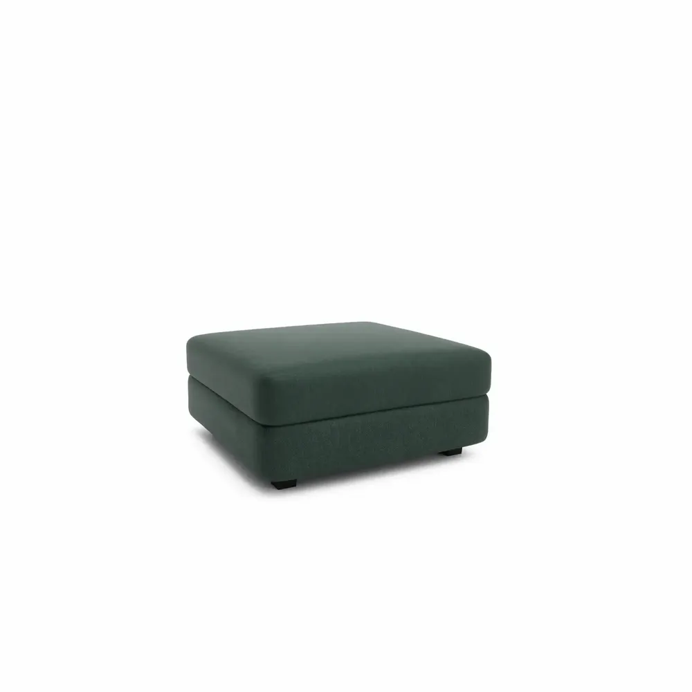 Sofas for hospitalities & contracts - Modular Sofa GRACIA - Large Pouf Module - Green - CITY SOFA