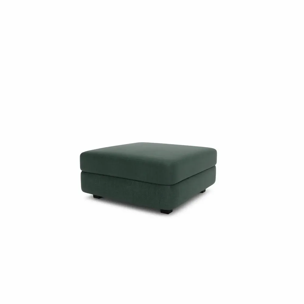 Sofas for hospitalities & contracts - Modular Sofa GRACIA - Large Pouf Module - Green - CITY SOFA