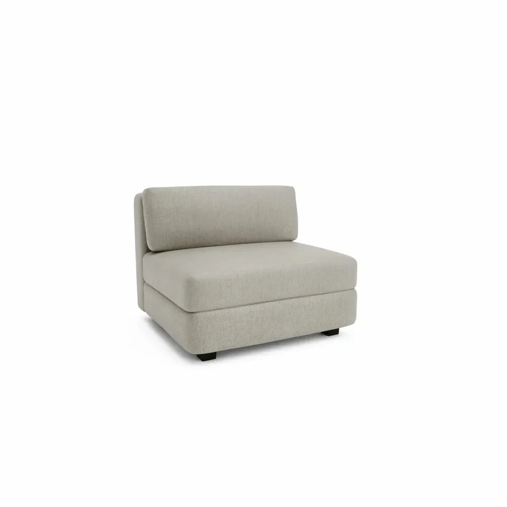 Sofas for hospitalities & contracts - Modular Sofa GRACIA - Large Single Module - Beige Grey - CITY SOFA