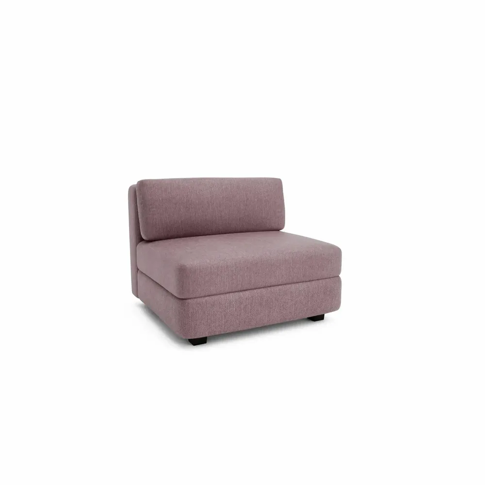 Sofas for hospitalities & contracts - Modular Sofa GRACIA - Large Single Module - Dusty Pink - CITY SOFA
