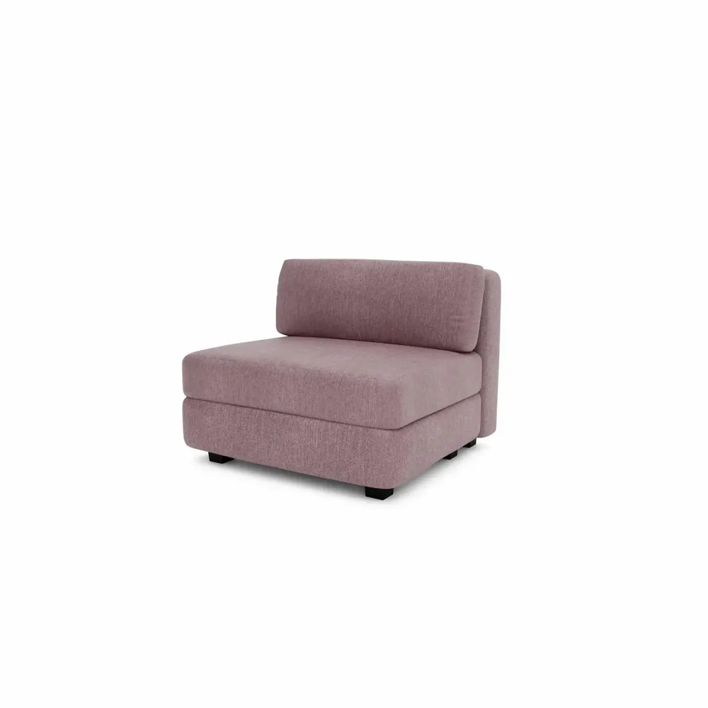 Sofas for hospitalities & contracts - Modular Sofa GRACIA - Large Single Module - Dusty Pink - CITY SOFA