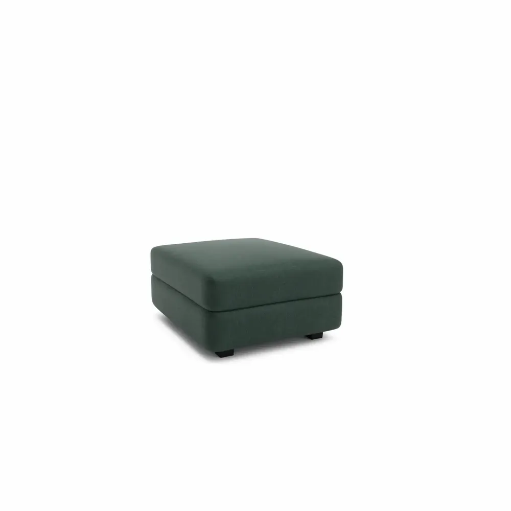 Sofas for hospitalities & contracts - Modular Sofa GRACIA - Pouf Module - Green - CITY SOFA