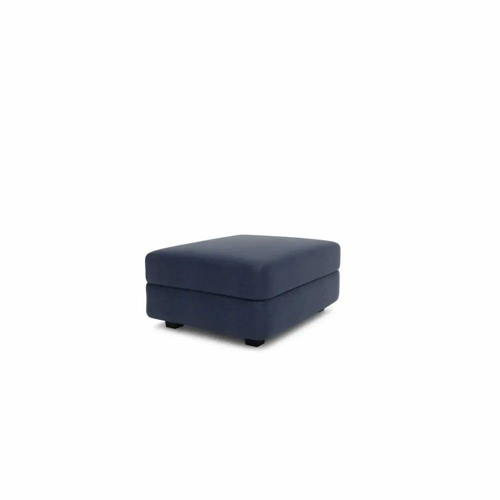 Sofas for hospitalities & contracts - Modular Sofa GRACIA - Pouf Module - Dark Blue - CITY SOFA