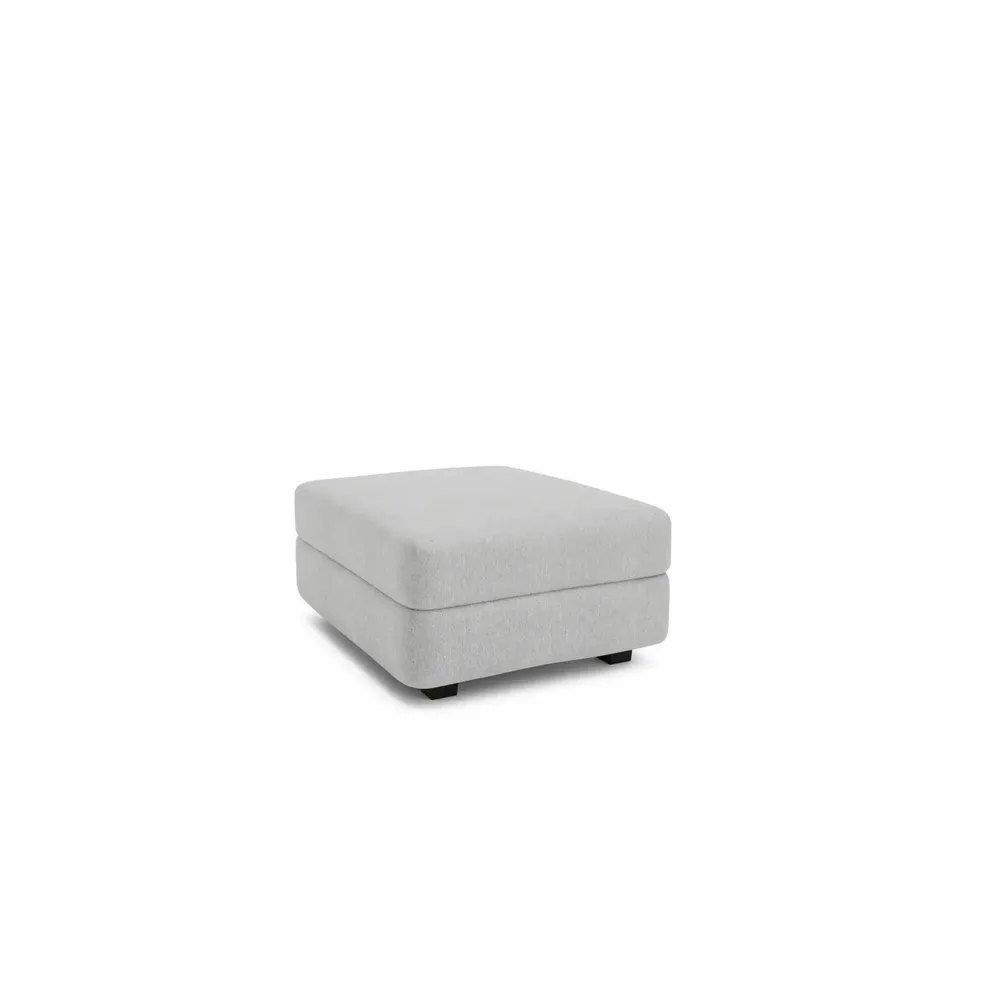 Sofas for hospitalities & contracts - Modular Sofa GRACIA - Pouf Module - Grey - CITY SOFA