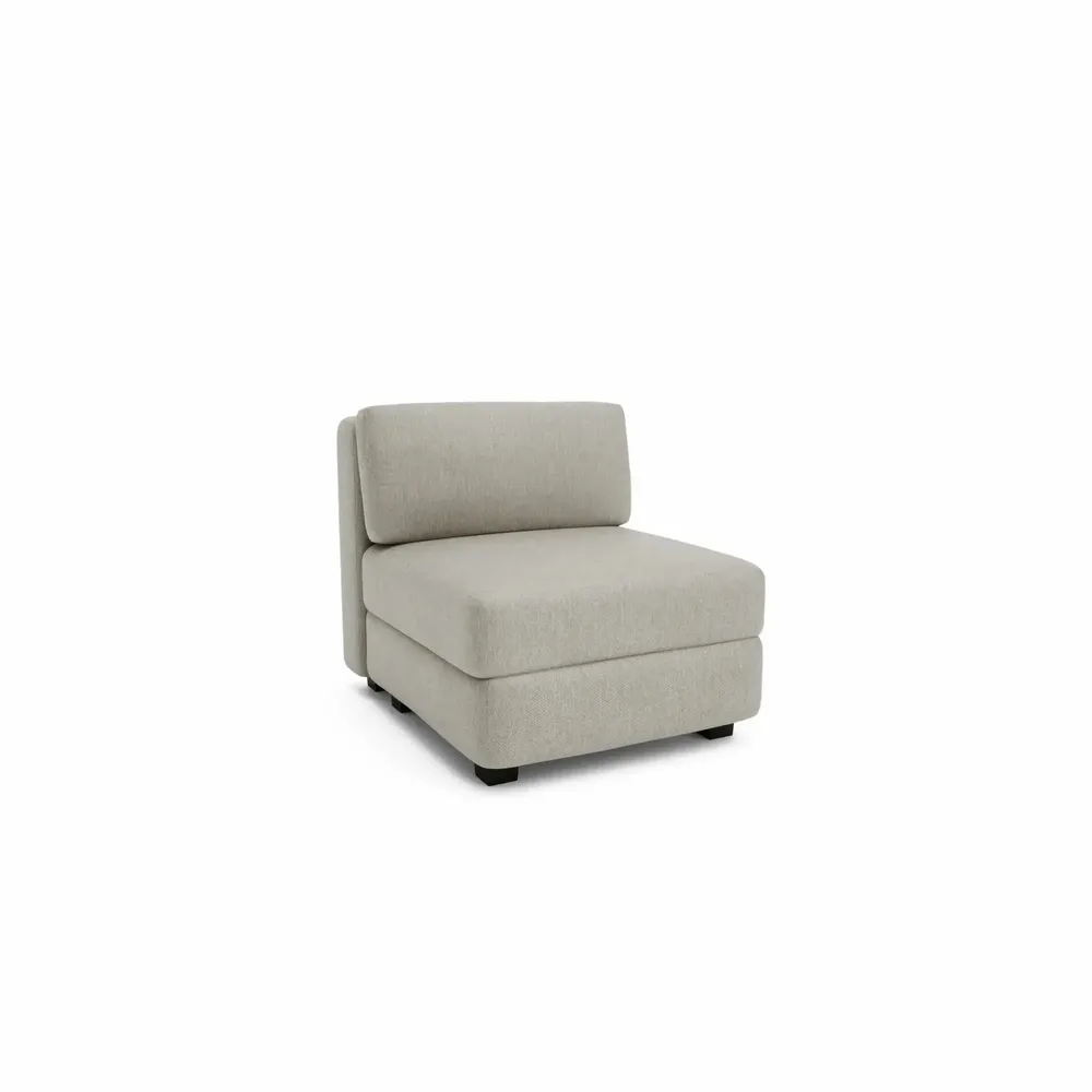 Sofas for hospitalities & contracts - Modular Sofa GRACIA - Single Module - Beige Grey - CITY SOFA