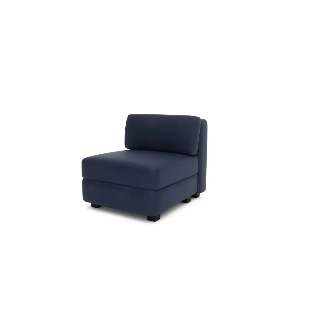 Sofas for hospitalities & contracts - Modular Sofa GRACIA - Single Module - Dark Blue - CITY SOFA