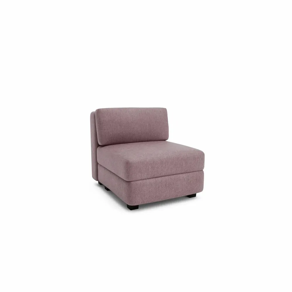 Sofas for hospitalities & contracts - Modular Sofa GRACIA - Single Module - Dusty Pink - CITY SOFA