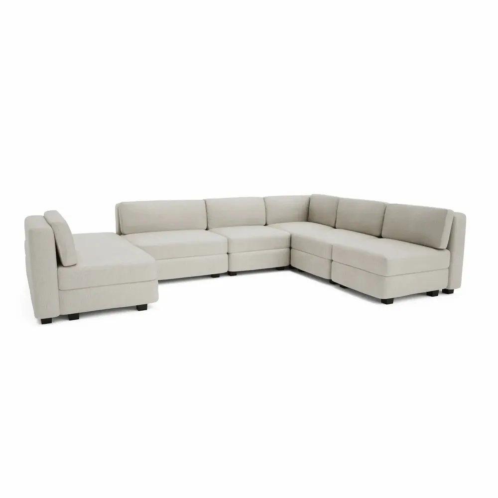 Sofas for hospitalities & contracts - Modular Sofa GRACIA - U-shaped 160 x 340 x 230 cm - Cream Beige - CITY SOFA