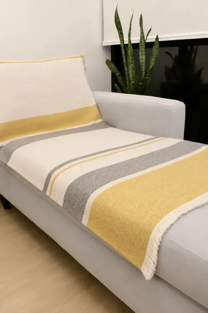 Plaids - Andean Lines — Couverture 100 % pour bébé en alpaga - COZY KATPA