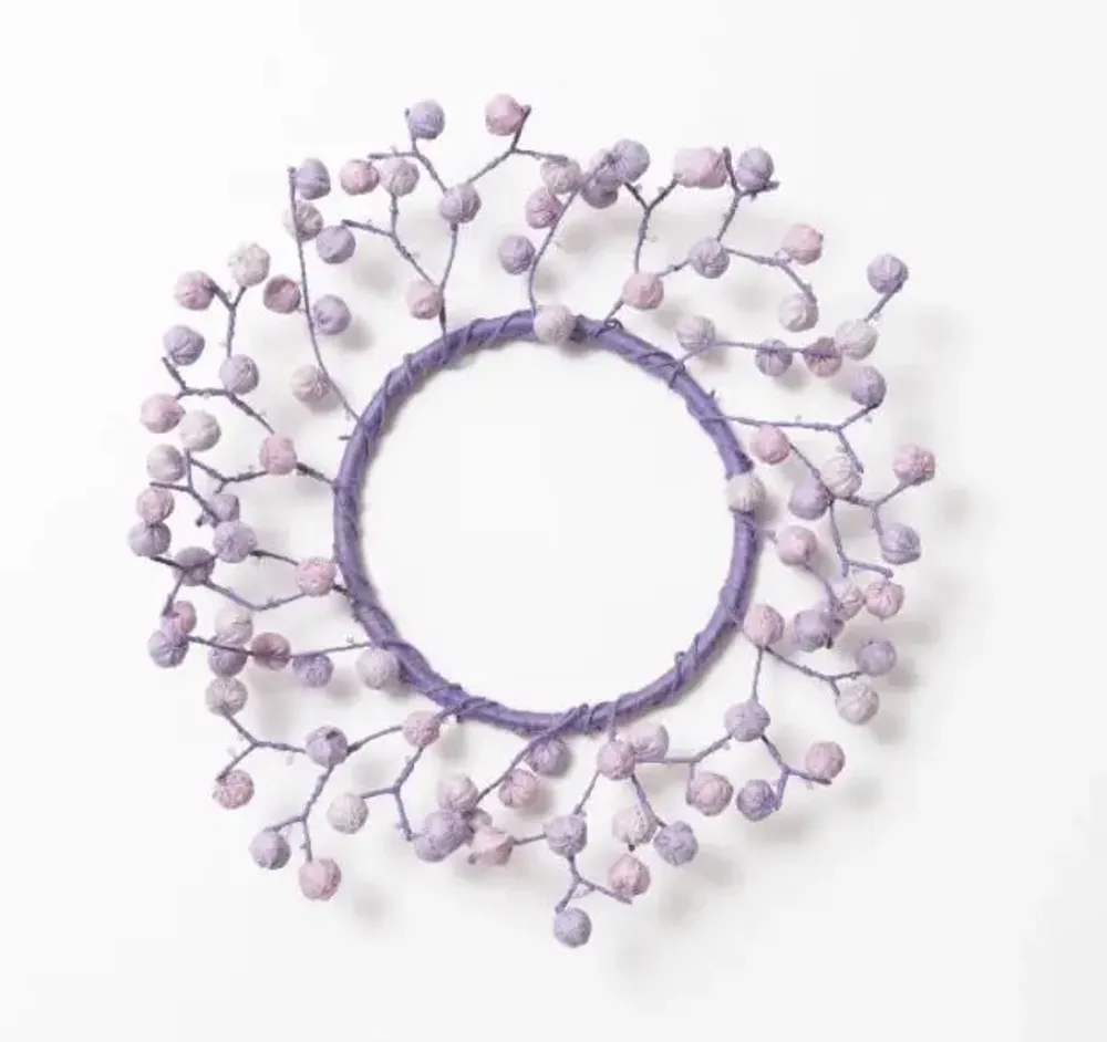 Other Christmas decorations - Kantha Wreath - MAISON MIEKO