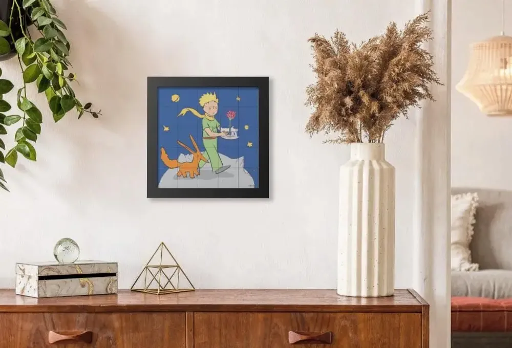Objets de décoration - LE PETIT PRINCE N1-LA ROSE - UNITED SQUARE POSTER
