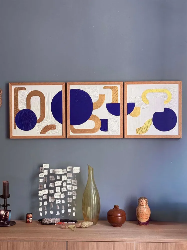 Unique pieces - Soir de Lune I - II - III TRIPTYCH - CAITRÍN ALEXANDRE