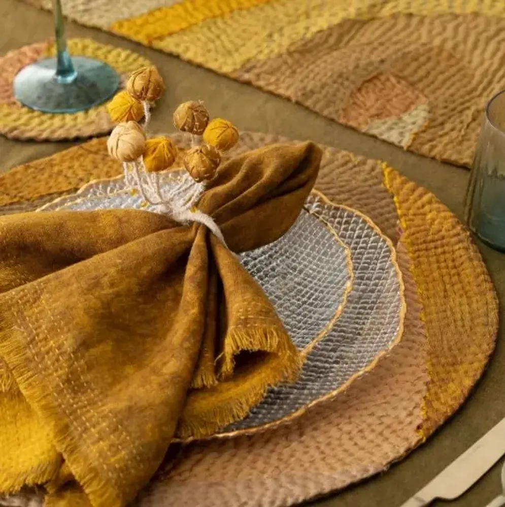 Christmas table settings - Napkin Ring Forever Bloom - MAISON MIEKO