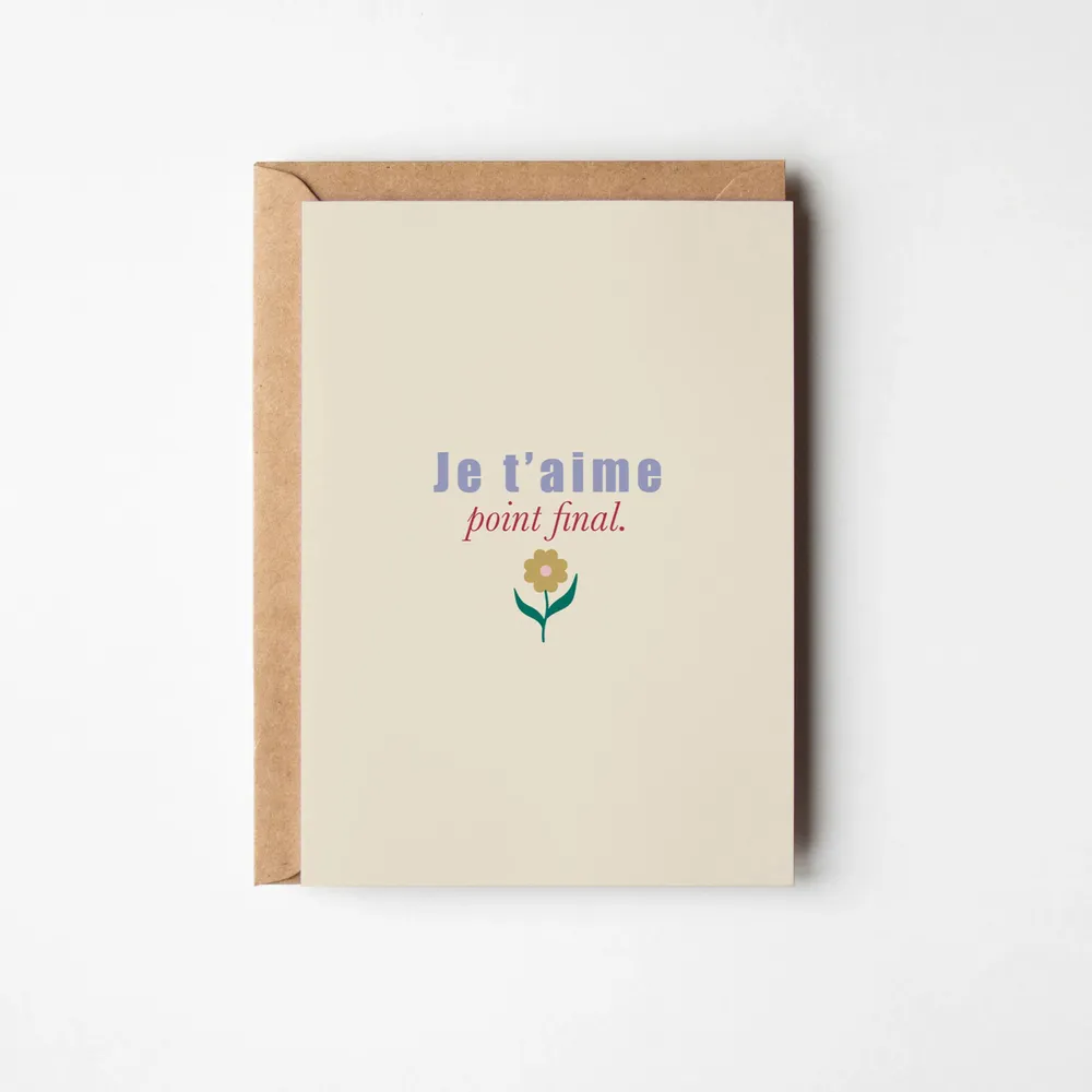 Carterie - Cartes de voeux - BLUEFLORES
