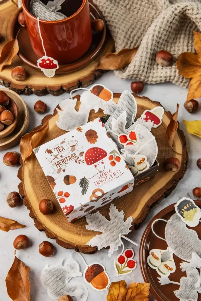 Coffee and tea - Sonia Innocenti x Tea Heritage - Fall Set - 10 Tea Bags - TEA HERITAGE