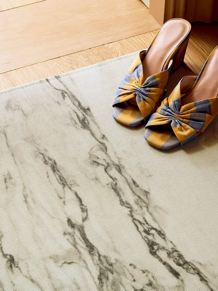 Tapis contemporains - Set de table et tapis MARBLE - CHILEWICH