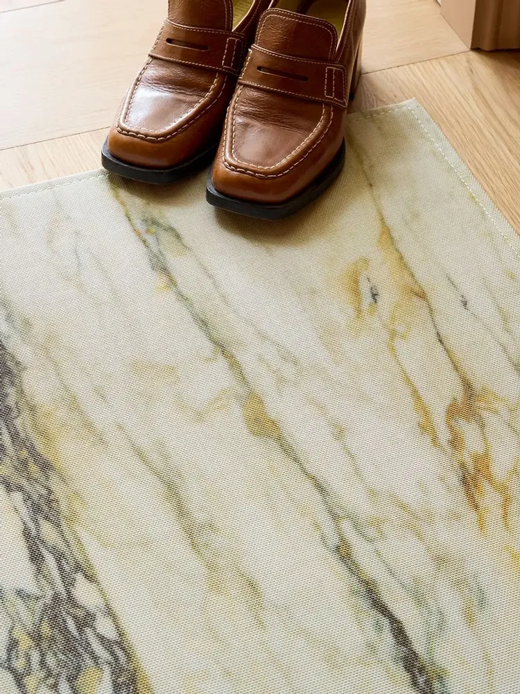 Tapis contemporains - Set de table et tapis MARBLE - CHILEWICH